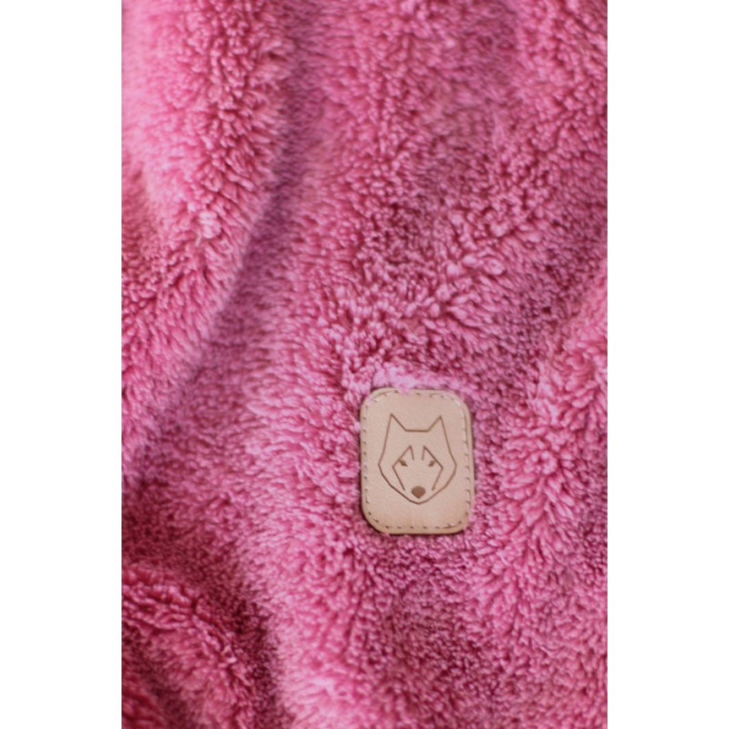 LA005 Pluszowe szorty - wrzosowe