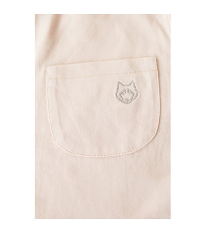 LA015 Bawełniany top do spania bez rękawów - brzoskwiniowy