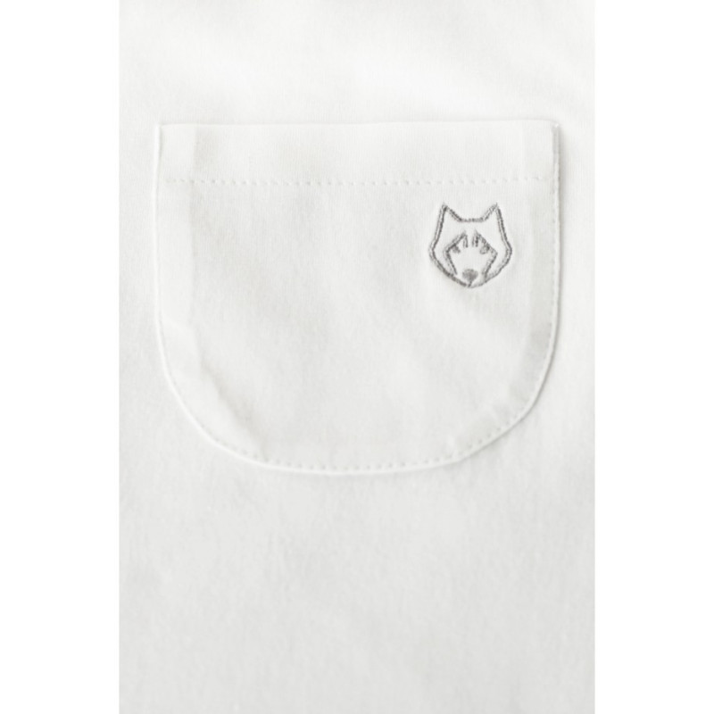 LA015 Bawełniany top do spania bez rękawów - ecru