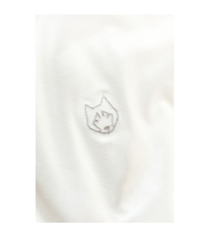 LA029 Wiskozowa bluzka z rozcięciami po bokach - ecru