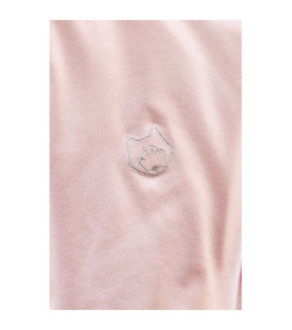 LA030 Koszula nocna z falbankami - różowa