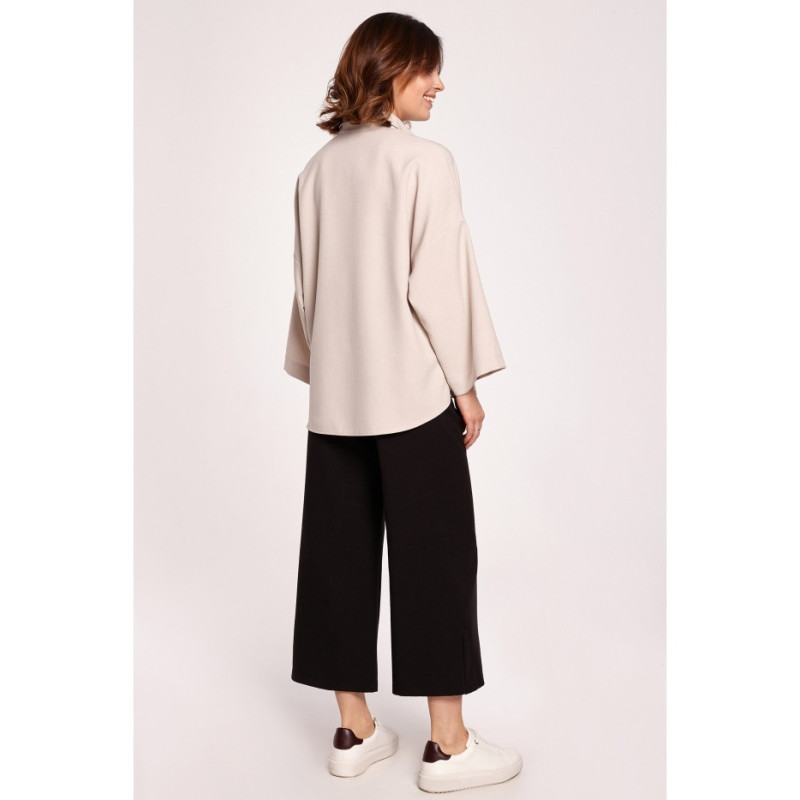 B191 Koszula Oversize - beżowa