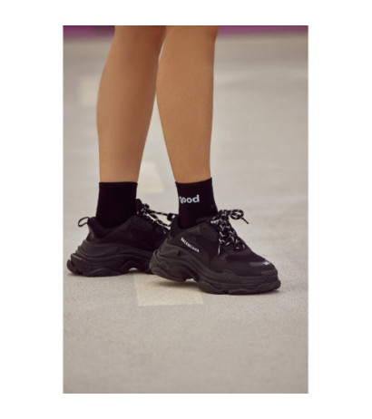 M628 Skarpety GOOD VIBES - czarne