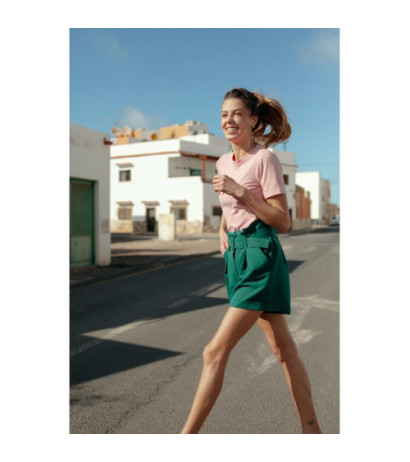 K126 Szorty z podwyższonym stanem - zielone