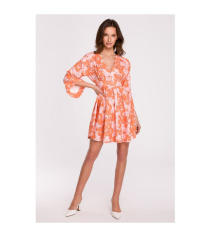 K133 Sukienka rozkloszowana mini - model 1