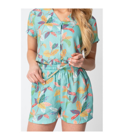 LA105 Spodenki od piżamy z nadrukiem - model 3