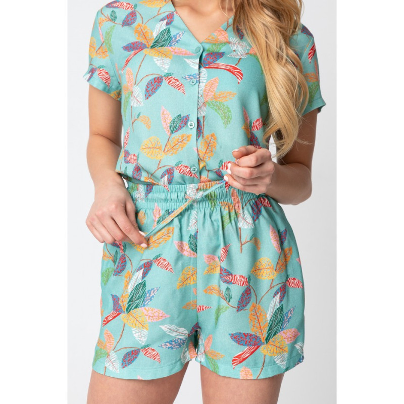 LA105 Spodenki od piżamy z nadrukiem - model 3