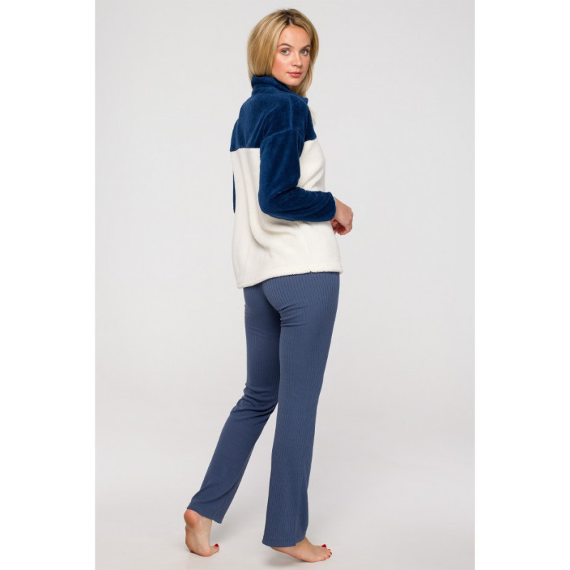 LA115 Pluszowa bluza na zamek - model 4