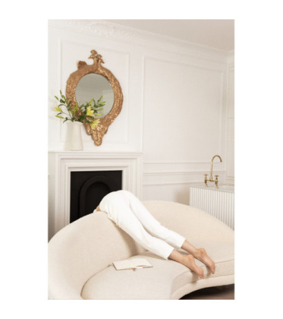 LA129 Spodnie domowe - ecru