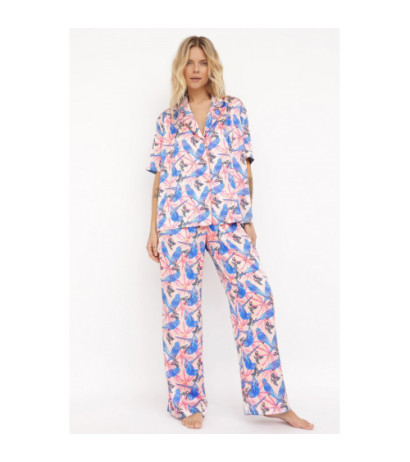 LA133 Koszula do spania z krótkimi rękawami - model 2