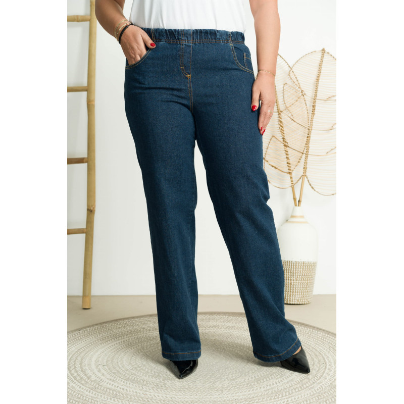 High-waisted flared jeans JEANGA 11 Blue