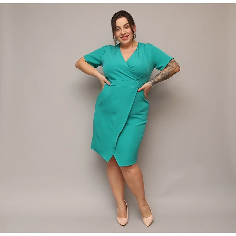 PENCIL DRESS BLACK (273ART)