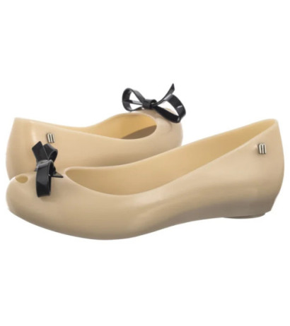 Melissa Ultragirl Bow III AD 33891/AM782 Beige/Black (ML326-b) ballerinas