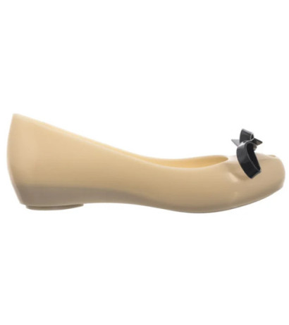 Melissa Ultragirl Bow III AD 33891/AM782 Beige/Black (ML326-b) ballerinas