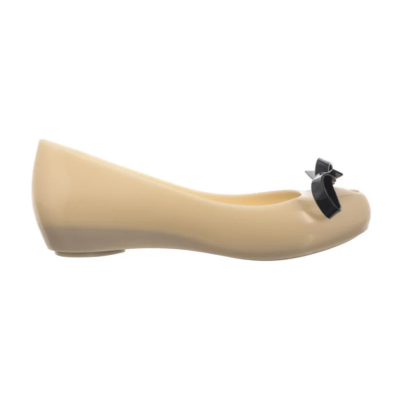Melissa Ultragirl Bow III AD 33891/AM782 Beige/Black (ML326-b) ballerinas