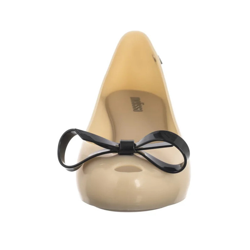Melissa Ultragirl Bow III AD 33891/AM782 Beige/Black (ML326-b) ballerinas