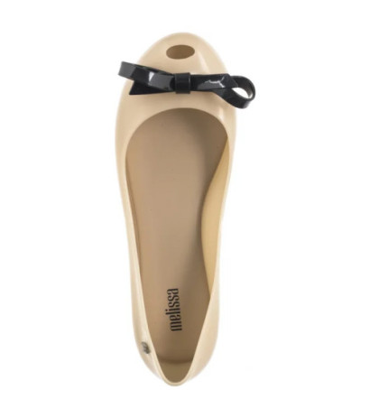 Melissa Ultragirl Bow III AD 33891/AM782 Beige/Black (ML326-b) ballerinas