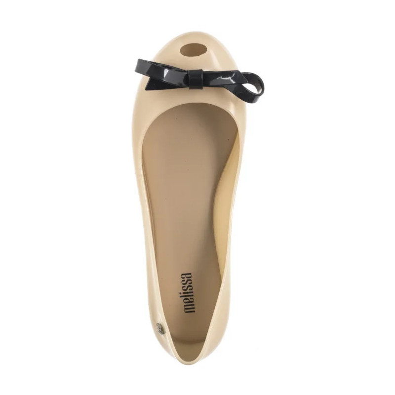 Melissa Ultragirl Bow III AD 33891/AM782 Beige/Black (ML326-b) ballerinas