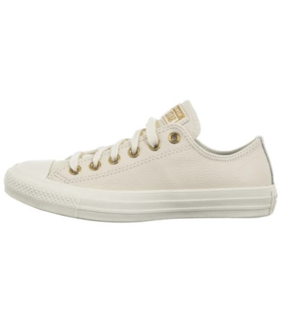 Converse CTAS Ox Egret/Egret/Gold A13814C (CO744-a) shoes