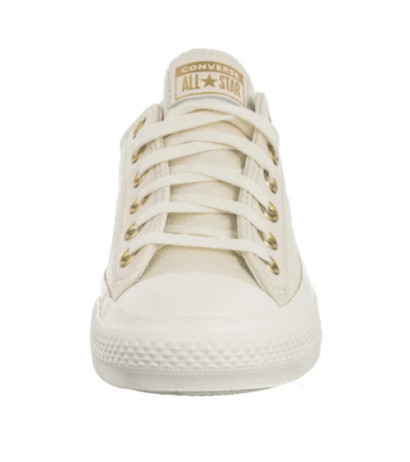 Converse CTAS Ox Egret/Egret/Gold A13814C (CO744-a) shoes
