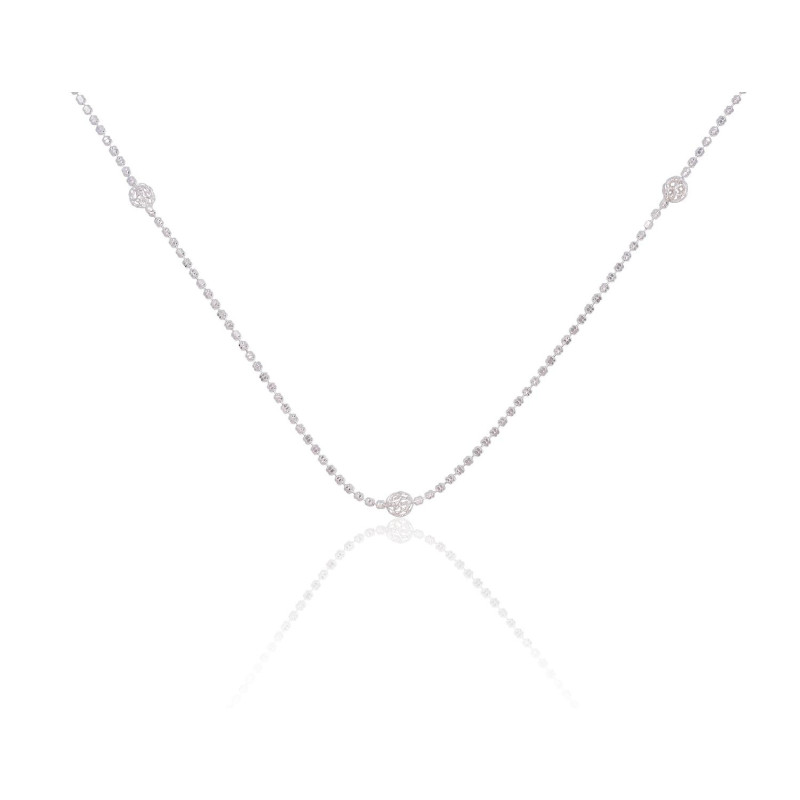 Silver necklace 2500139, Silver 925°