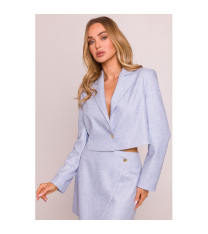 M853 Krótka marynarka - błękitna