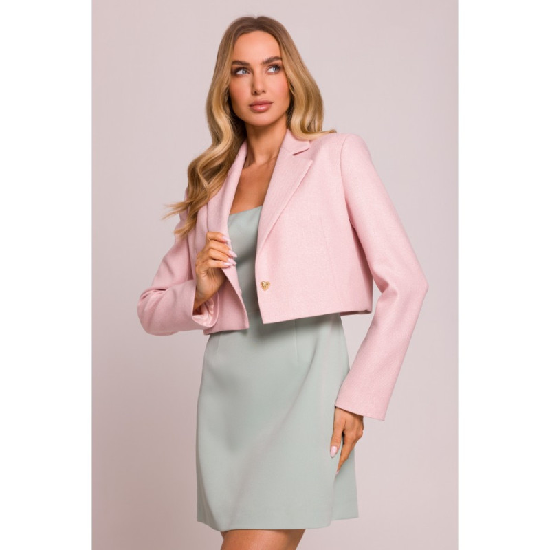 M853 Krótka marynarka - brzoskwiniowa