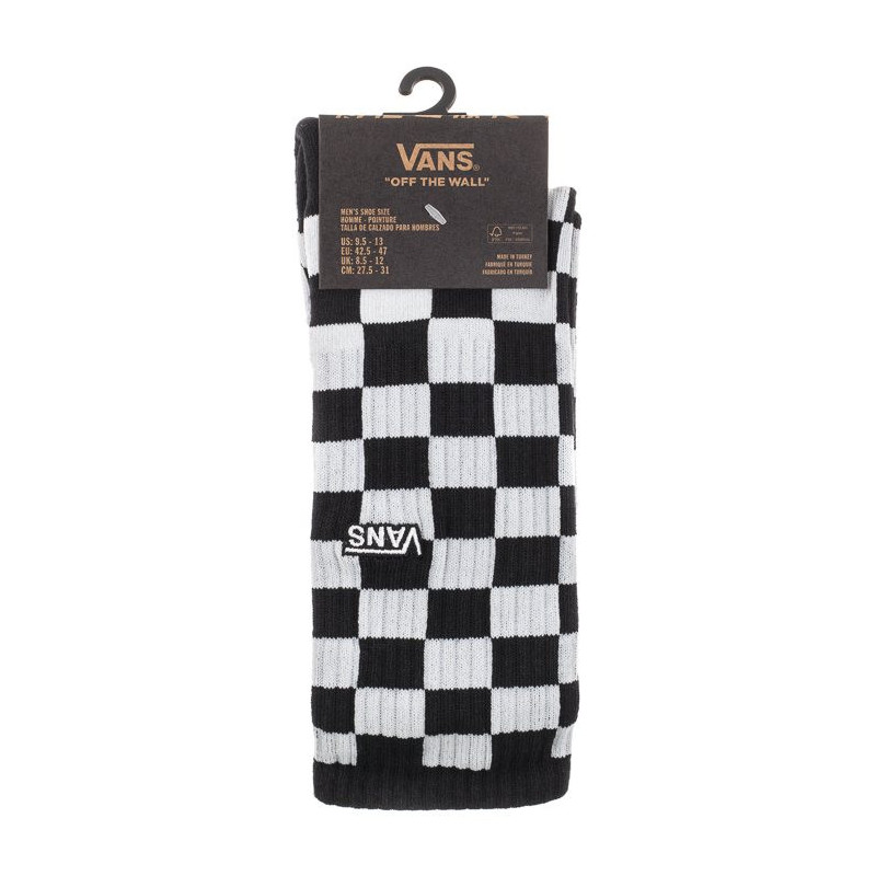 Vans Checkerboard Crew Black/White VN0A3H3NHU01 (VA381-a) socks