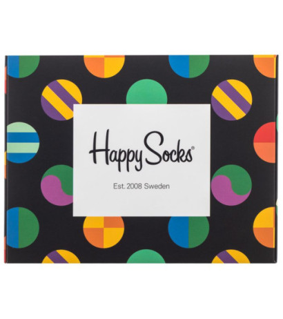 Happy Socks 2-Pack Flat Pack Clashing Dots POS0816 (HS14-a) accessory
