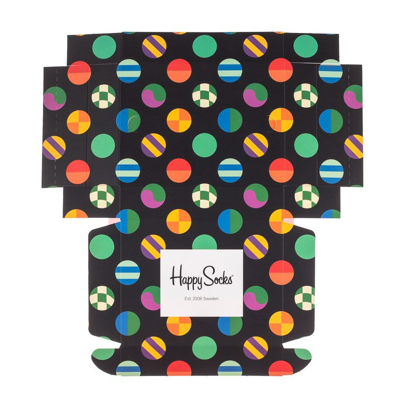 Happy Socks 2-Pack Flat Pack Clashing Dots POS0816 (HS14-a) accessory