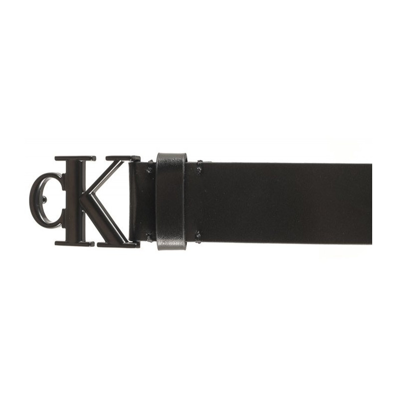 Calvin Klein Round Mono Pl Lthr Sm Belt 35mm Black K50K511154 BDS (CK337-a) belt