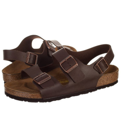 Birkenstock Milano Dark Brown 034701 (BK9-a) sandals