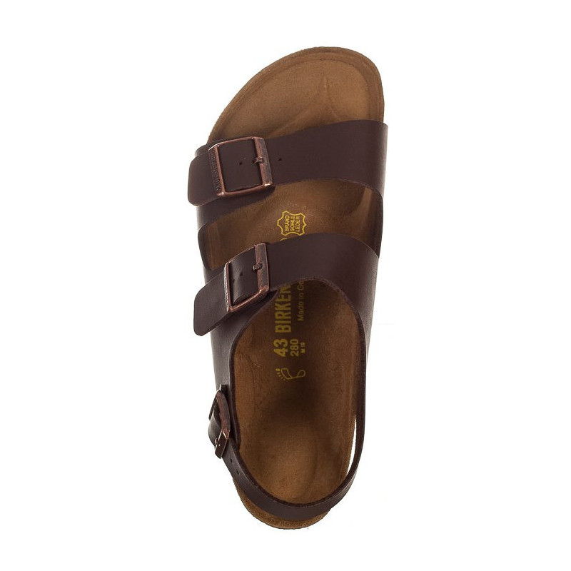Birkenstock Milano Dark Brown 034701 (BK9-a) sandals