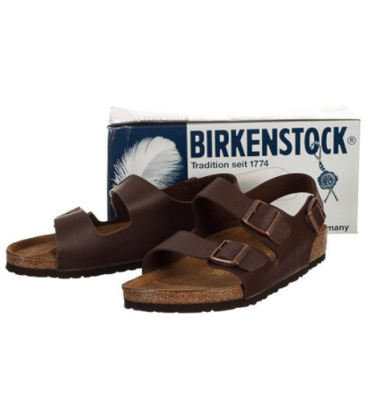 Birkenstock Milano Dark Brown 034701 (BK9-a) sandals