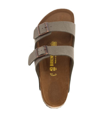 Birkenstock Arizona BS Nubuk Stone 151211 (BK17-b) slippers