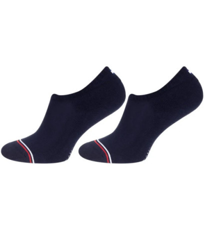 Tommy Hilfiger TH Uni Tj Footie 2P Iconic Dark Navy 701228179 002 (TH1291-a) socks