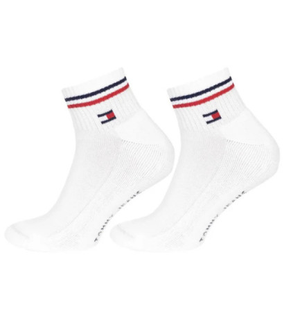 Tommy Hilfiger TH Uni Tj Quarter 2P Iconic White 701228177 001  (TH1290-c) socks