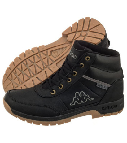 Kappa Bright Mid Light 242075/1111 Black (KA154-a) shoes