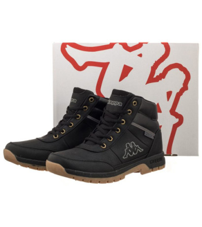 Kappa Bright Mid Light 242075/1111 Black (KA154-a) shoes
