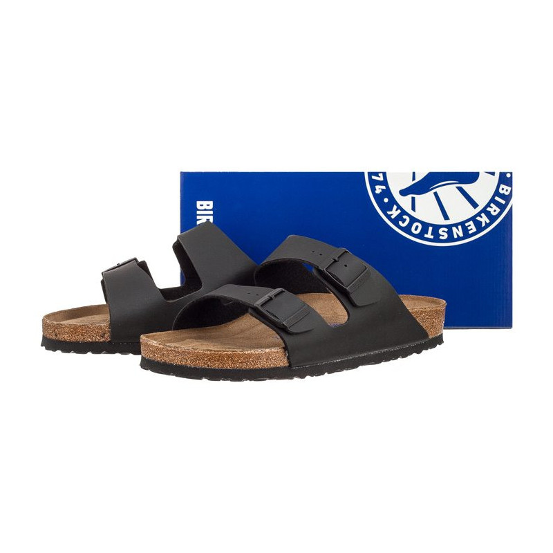 Birkenstock Arizona BS Soft Footbed Black 0551251 (BK66-a) Women's Shoes/Flip Flops