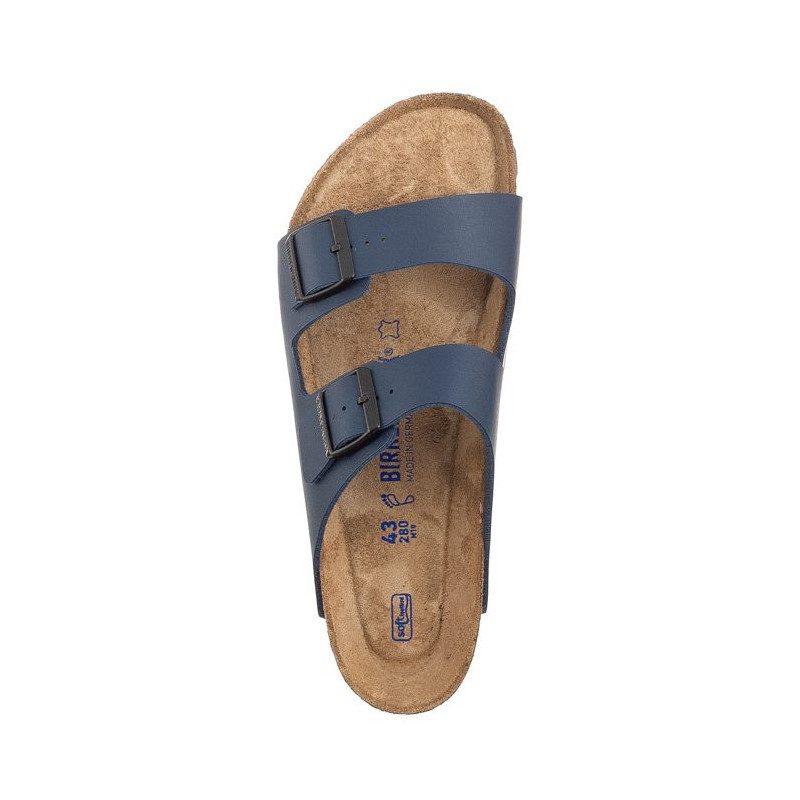 Birkenstock Arizona BS Soft Footbed Blue 051061 (BK66-b) Women's Shoes/Flip Flops