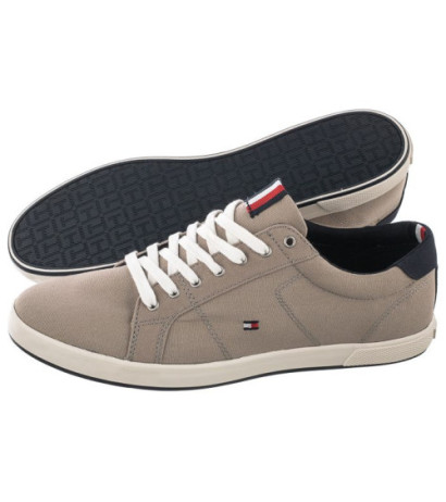 Tommy Hilfiger Iconic Long Lace Sneaker FM0FM01536-AEP Stone (TH112-b) Sneakers