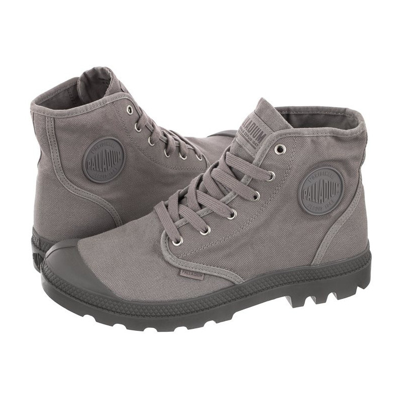 Palladium Pampa Hi Gray Flannel 02352-071-M (PA23-m) shoes