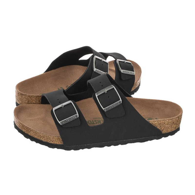 Birkenstock Arizona BS Black Earthy Vegan 1019115 (BK144-a) slippers