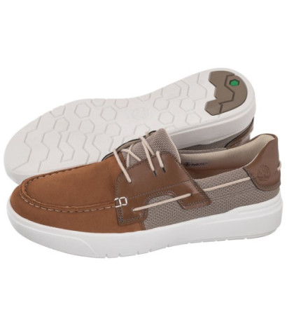 Timberland Seneca Bay L/F Boat OX Rust Nubuck 0A2948 F13 (TI101-a) shoes