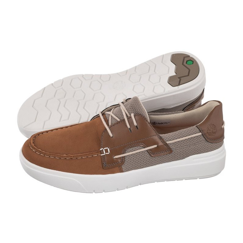 Timberland Seneca Bay L/F Boat OX Rust Nubuck 0A2948 F13 (TI101-a) shoes