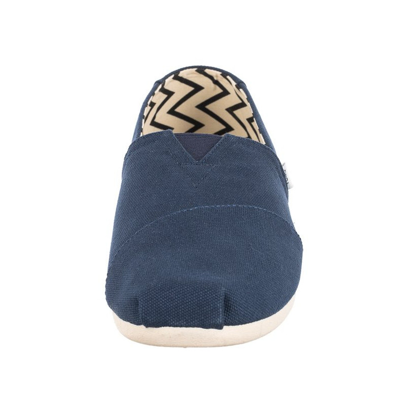 Toms Alpargata Navy Recycled Cotton Canvas 10017660 (TS19-c) Sneakers