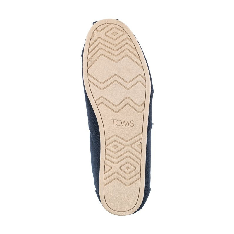 Toms Alpargata Navy Recycled Cotton Canvas 10017660 (TS19-c) Sneakers