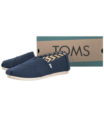 Toms Alpargata Navy Recycled Cotton Canvas 10017660 (TS19-c) Sneakers