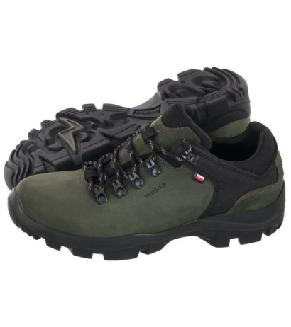 Wojas Zielone/Czarne 9377-87 (WO76-b) shoes